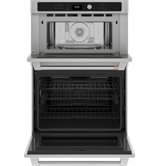 CAFE CTC912P2NS1 CAFé™ 30 in. Combination Double Wall Oven with Convection and Advantium® Technology in Stainless Steel - CTC912P2NS1