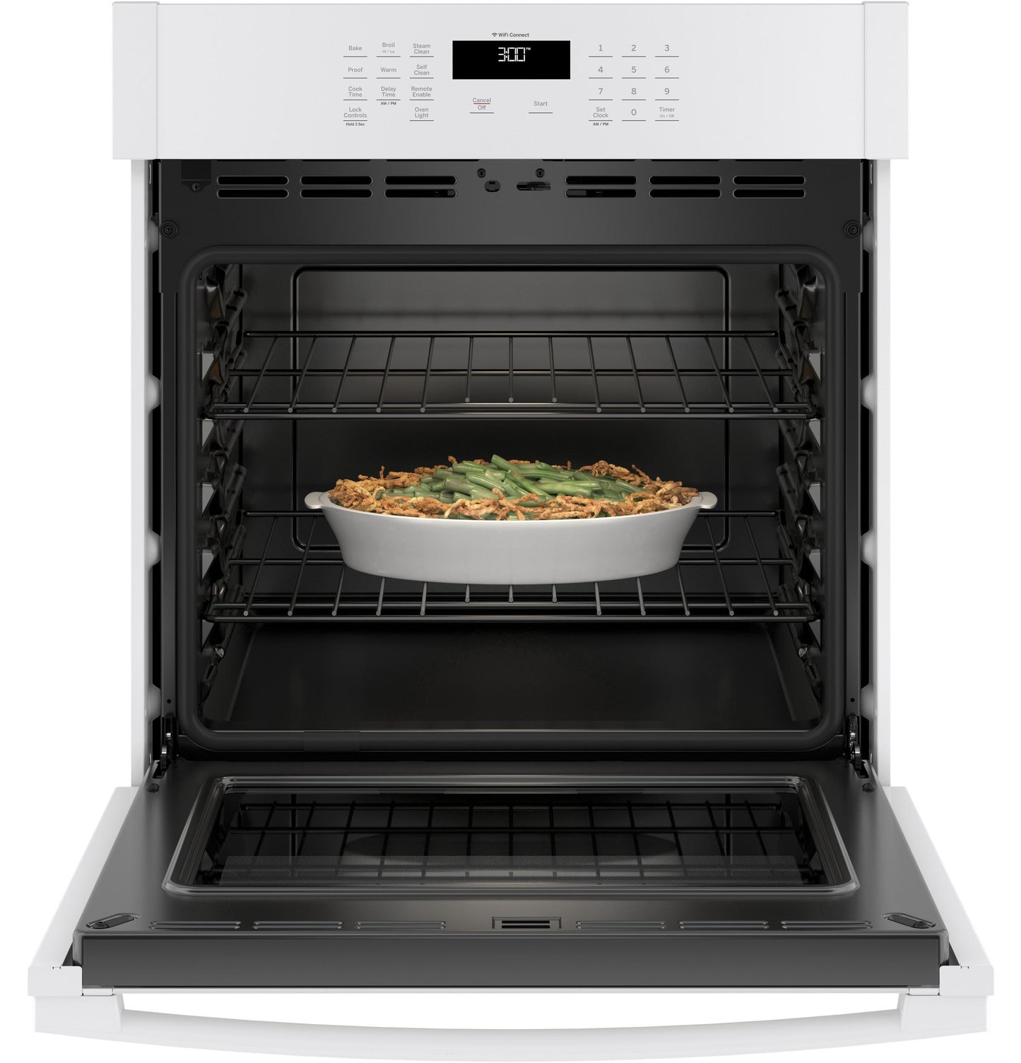 GE APPLIANCES GE 27" Smart Built-In Single Wall Oven White - JKS3000DNWW