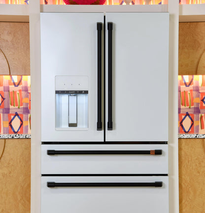 CAFE CVE28DP4NW2 CAFé™ ENERGY STAR® 27.8 Cu. Ft. Smart 4-Door French-Door Refrigerator White - CVE28DP4NW2