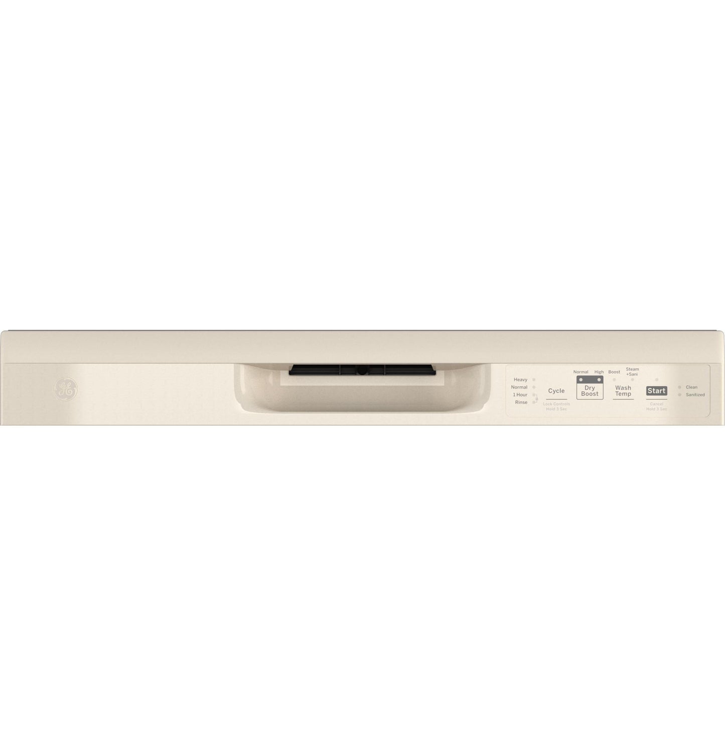 GE APPLIANCES Dishwasher with Front Controls Bisque or Off-white - GDF535PGRCC