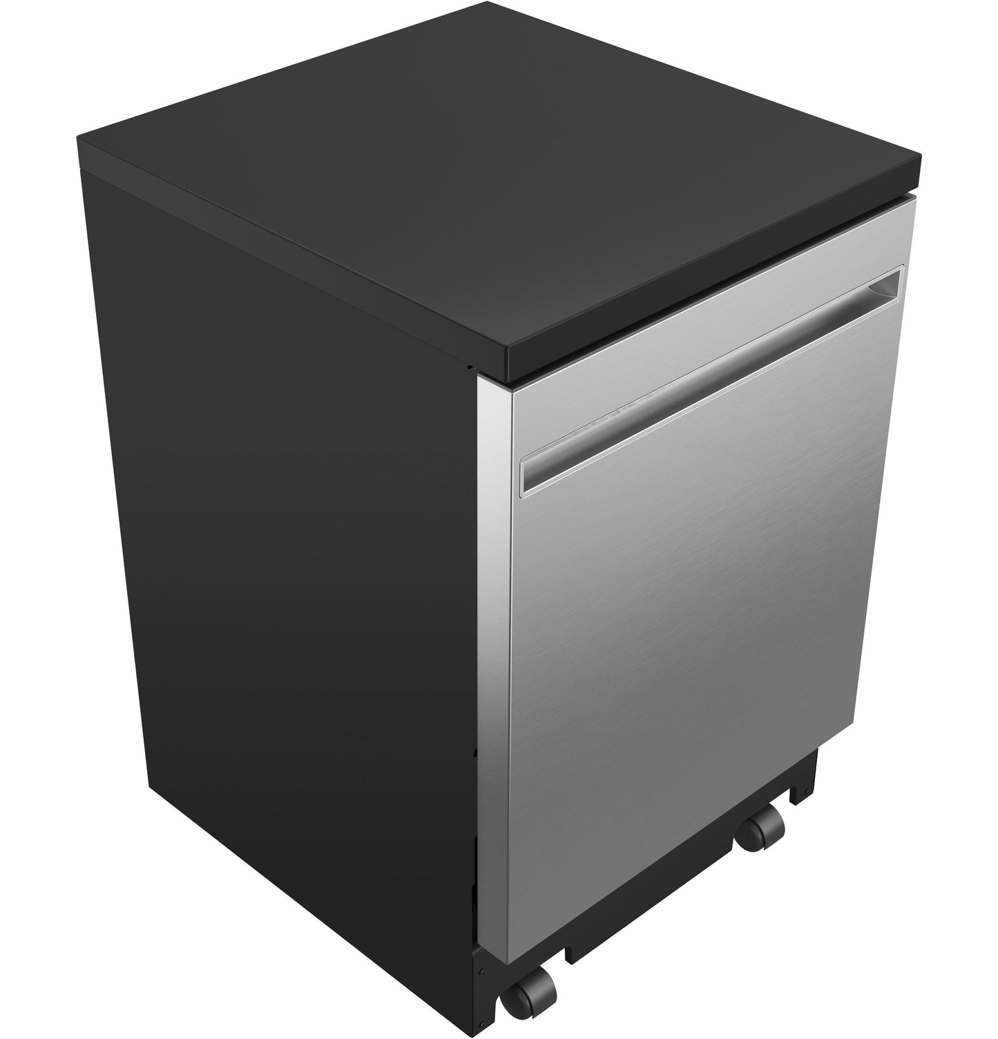 GE APPLIANCES GPT225SSLSS GE ENERGY STAR 24" in Stainless Steel Interior Portable Dishwasher with Sanitize Cycle in Stainless Steel - GPT225SSLSS