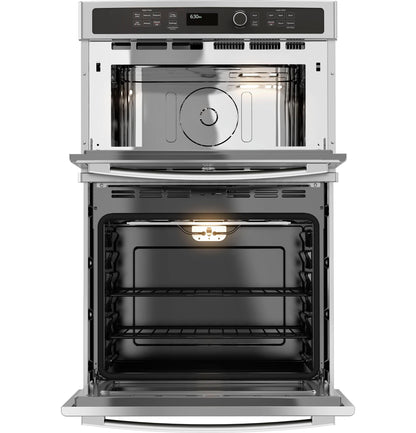 GE APPLIANCES GE 27" Built-In Combination Microwave/Thermal Wall Oven in Stainless Steel - JK3800SHSS
