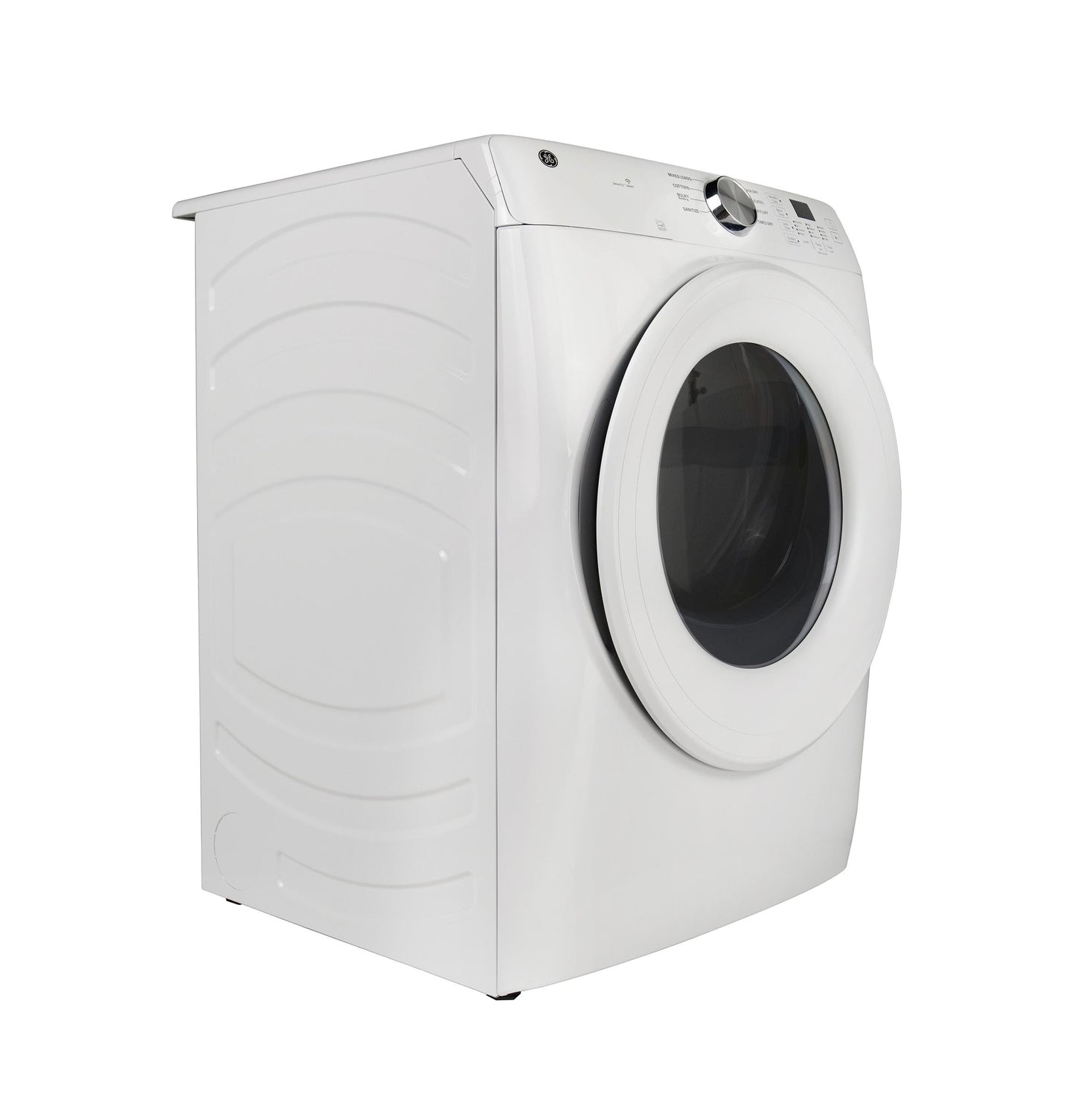 GE APPLIANCES GFD35GSSYWW GE ENERGY STAR 7.8 cu. ft. Capacity Smart Front Load Gas Dryer White - GFD35GSSYWW