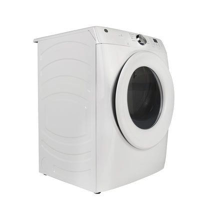 GE APPLIANCES GFD35GSSYWW GE ENERGY STAR 7.8 cu. ft. Capacity Smart Front Load Gas Dryer White - GFD35GSSYWW