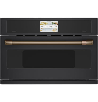 CAFE 30" Custom Speed Cook Oven with 120V Advantium Technology Black - CSB913P3VD1