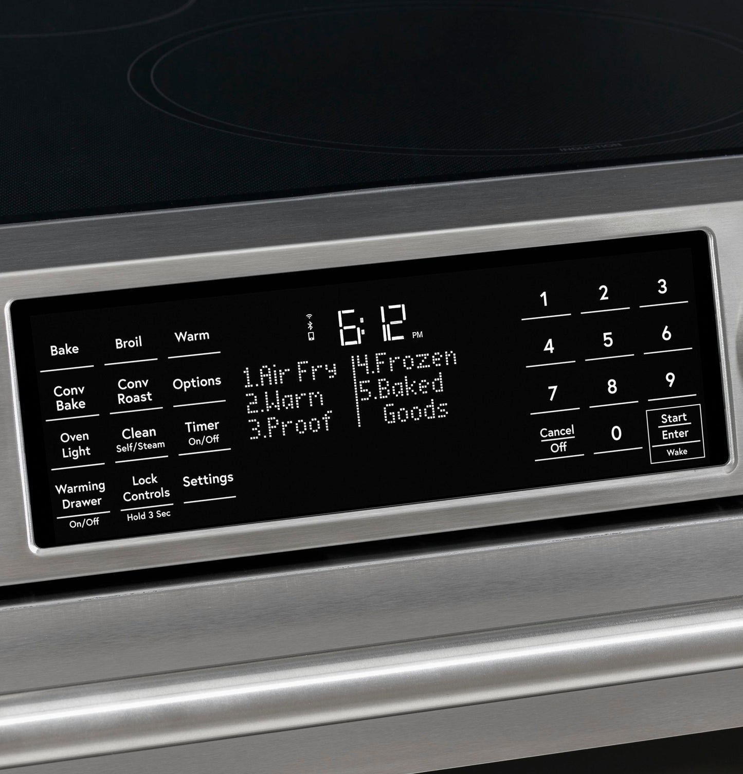 CAFE CES700P2MS1 CAFé™ 30" Smart Slide-In, Front-Control, Radiant and Convection Range in Stainless Steel - CES700P2MS1