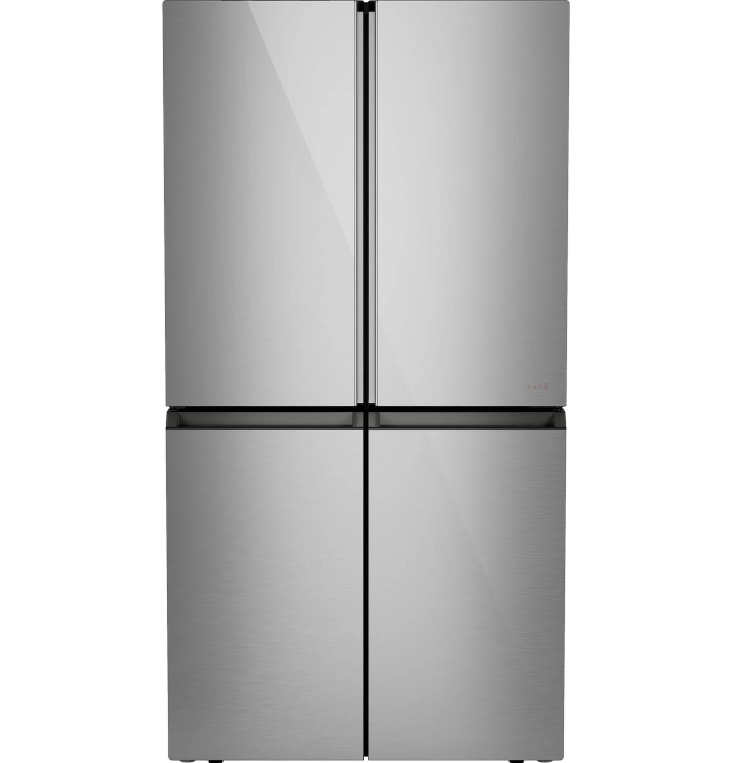 CAFE  CAFé ENERGY STAR28.7 Cu. Ft. Smart 4-Door French-Door Refrigerator in Platinum Glass With Dual-Dispense AutoFill Pitcher Gray - CGE29DM5TS5
