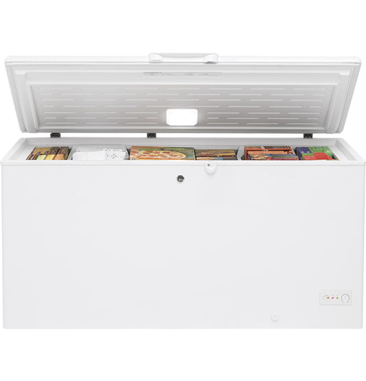 GE APPLIANCES 15.7 Cu. Ft. Manual Defrost Chest Freezer White - FCM16DLWW