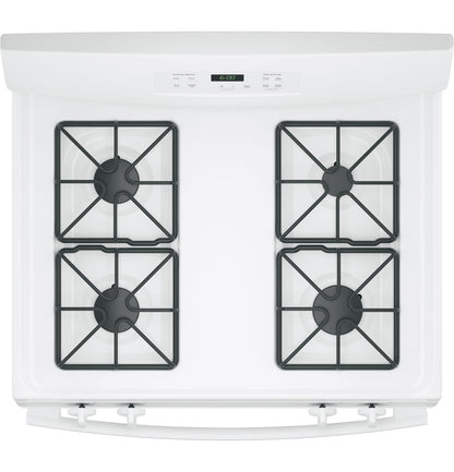 GE APPLIANCES JGBS60DEKWW GE® 30" Free-Standing Gas Range White - JGBS60DEKWW