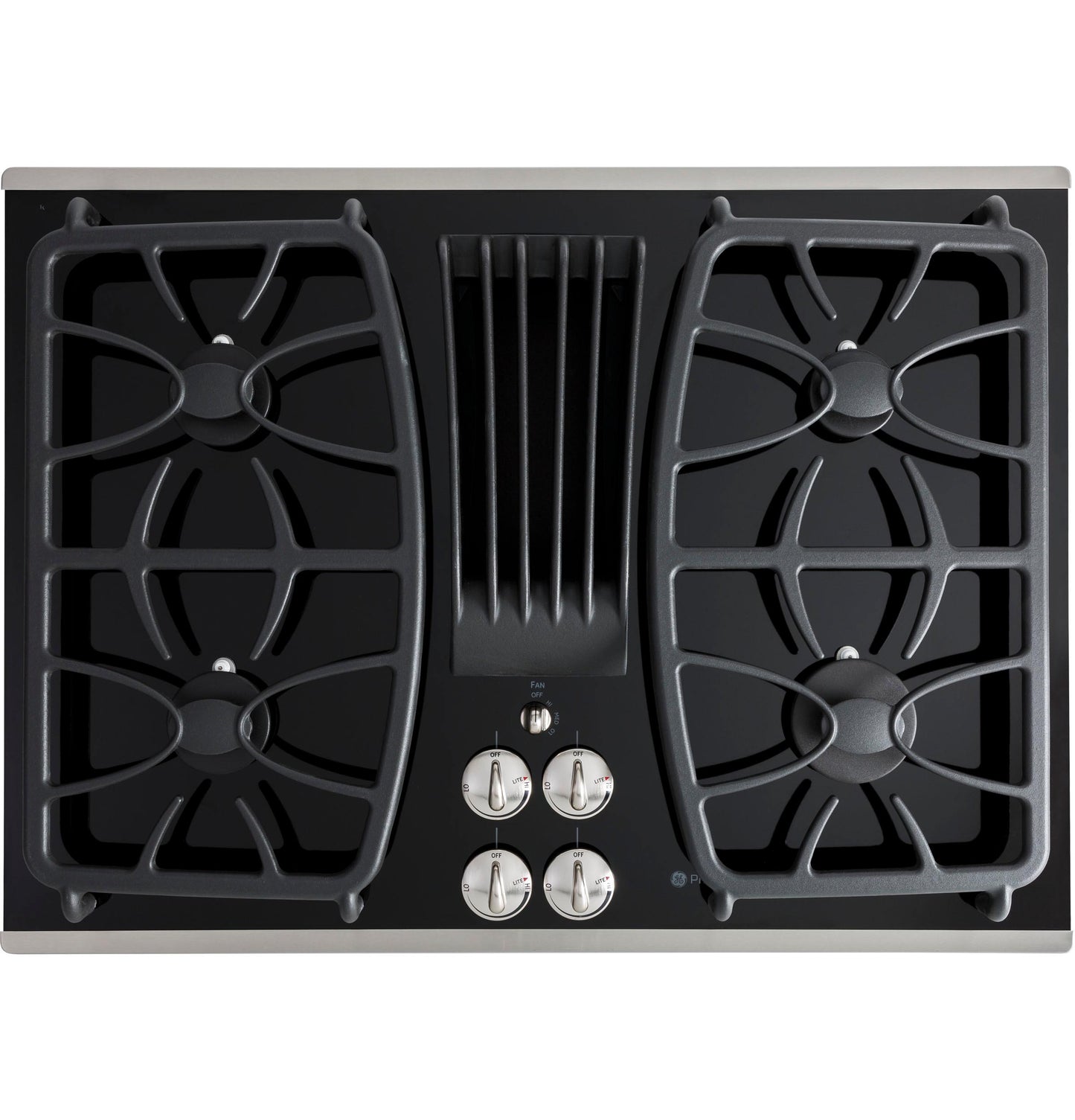 GE APPLIANCES PGP9830SRSS GE Profile™ 30" Built-In Gas Downdraft Cooktop in Stainless Steel - PGP9830SRSS