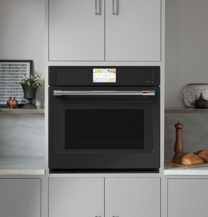 CAFE CTS90DP3ND1 CAFé Professional Series 30" Smart Built-In Convection Single Wall Oven Black - CTS90DP3ND1