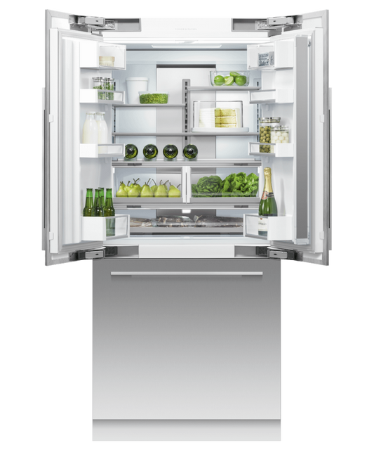 FISHER & PAYKEL RS36A80U1N 36" Series 7 Integrated French Door Refrigerator Freezer in Stainless Steel - RS36A80U1N