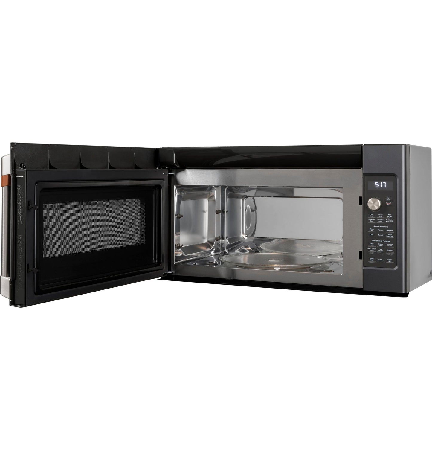 CAFE CVM517P3RD1 CAFé 1.7 Cu. Ft. Convection Over-the-Range Microwave Oven Black - CVM517P3RD1