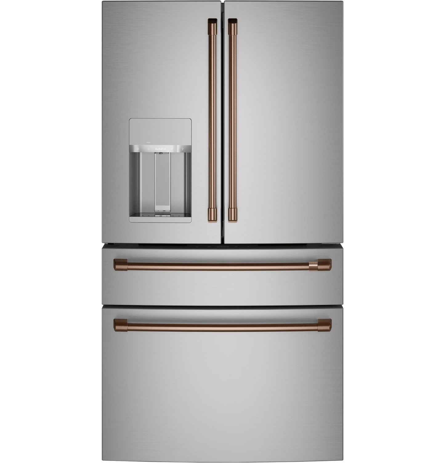 CAFE CXE22DP2PS1 CAFé™ ENERGY STAR 22.3 Cu. Ft. Smart Counter-Depth 4-Door French-Door Refrigerator in Stainless Steel - CXE22DP2PS1