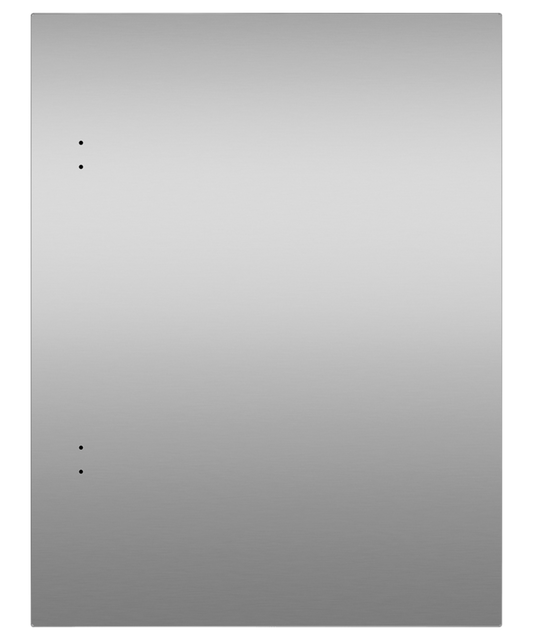 FISHER & PAYKEL RD2435R Solid Stainless Right-Hinge Door Panel for Integrated Undercounter Wine & Beverage, 60cm - RD2435R