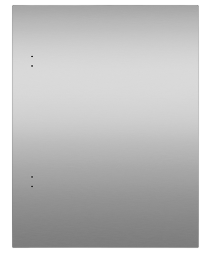 FISHER & PAYKEL RD2435R Solid Stainless Right-Hinge Door Panel for Integrated Undercounter Wine & Beverage, 60cm - RD2435R
