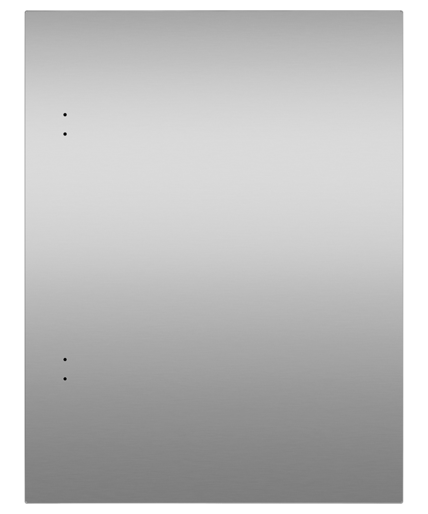 FISHER & PAYKEL RD2435R Solid Stainless Right-Hinge Door Panel for Integrated Undercounter Wine & Beverage, 60cm - RD2435R