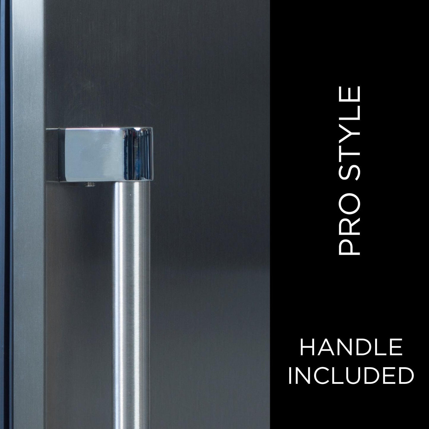 XO APPLIANCE XOU30BWDDGB 30" Beverage/Wine Double Door Black Glass Finish - XOU30BWDDGB