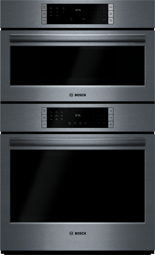 BOSCH HBL87M53UC 800 Series 30" inch Combination Wall Oven with built-in microwave in Stainless Steel - HBL87M53UC