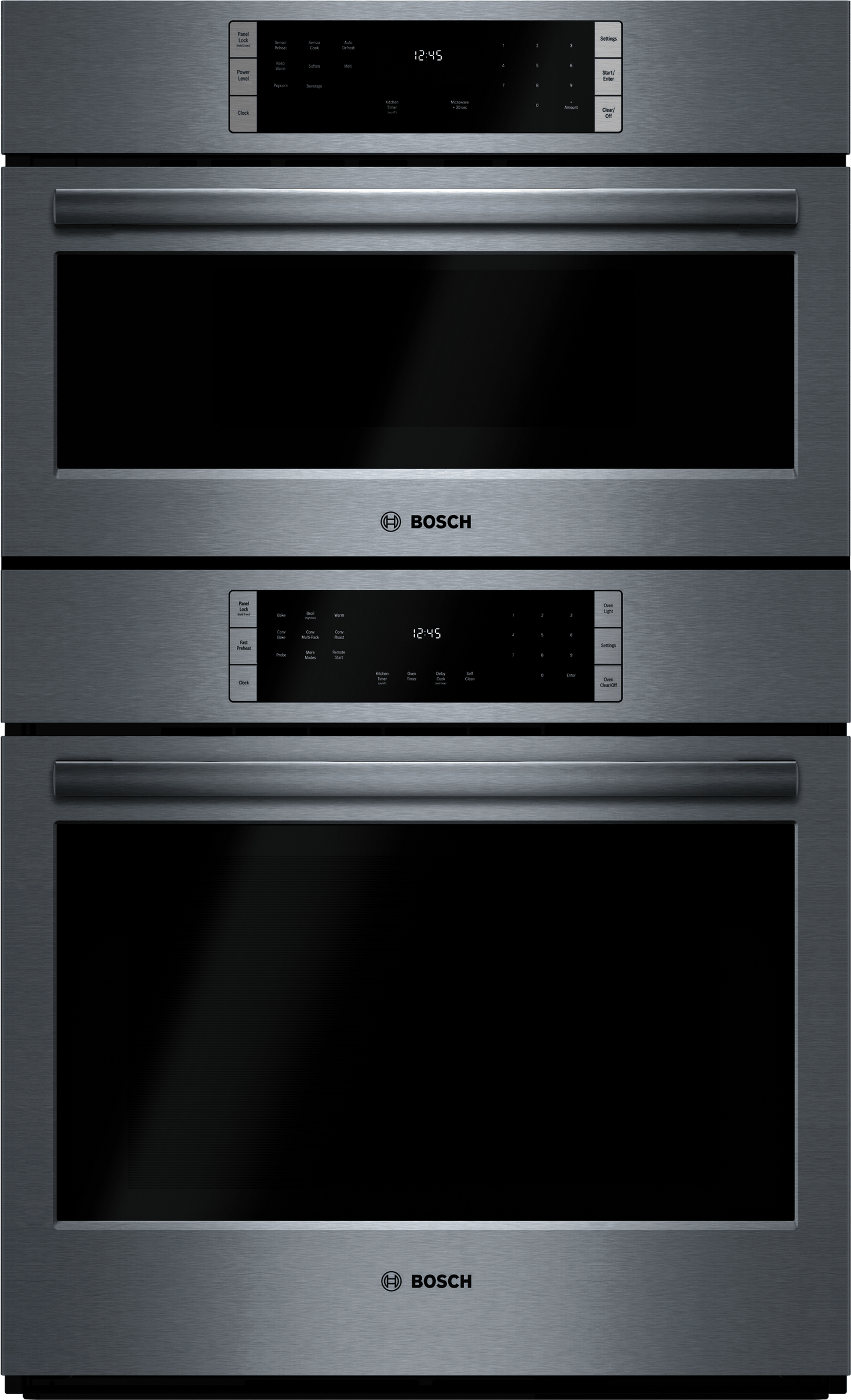 BOSCH HBL87M53UC 800 Series 30" inch Combination Wall Oven with built-in microwave in Stainless Steel - HBL87M53UC