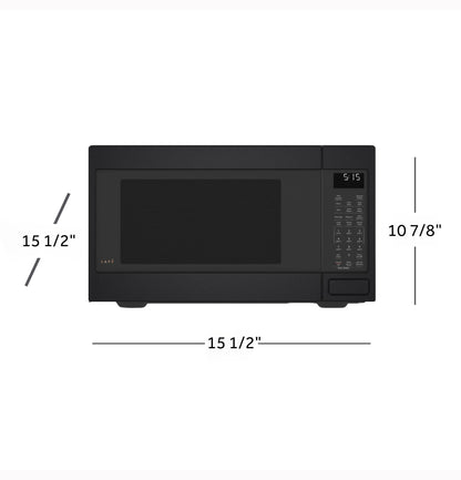 CAFE CCWK15C1WDS CAFé 1.5 Cu. Ft. Smart Countertop Convection/Microwave Oven Black - CCWK15C1WDS