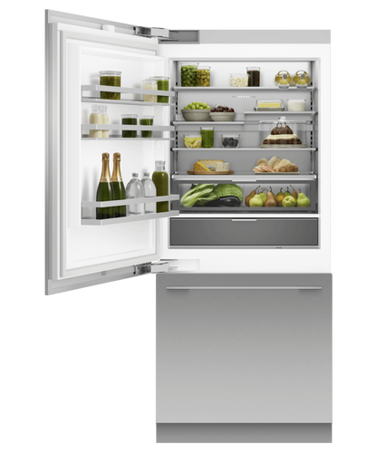 FISHER & PAYKEL RS3684WLUVE1 36" Series 11 Integrated Refrigerator Freezer Custom Panel Ready - RS3684WLUVE1