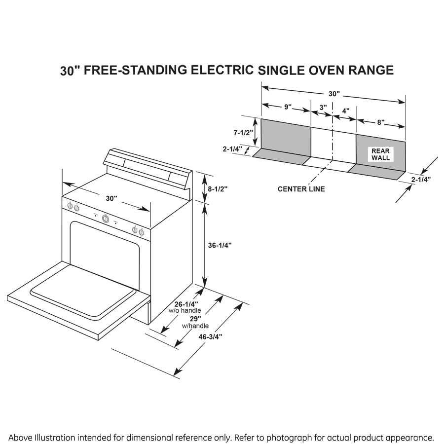 GE APPLIANCES JBS460DMWW GE® ENERGY STAR® 30" Free-Standing Electric Range White - JBS460DMWW