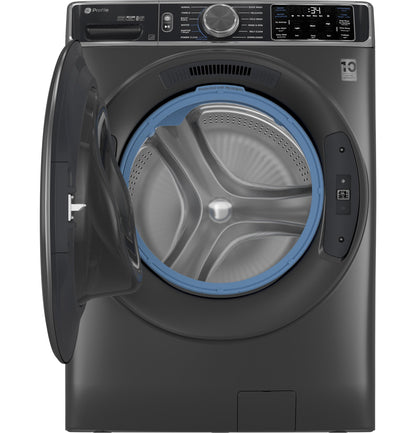 GE APPLIANCES GE Profile 5.5 cu. ft. Capacity Smart Front Load Steam Washer with UltraFresh Vent System+ and Smart Wash & Smart Rinse Gray - PFW955SPWDS