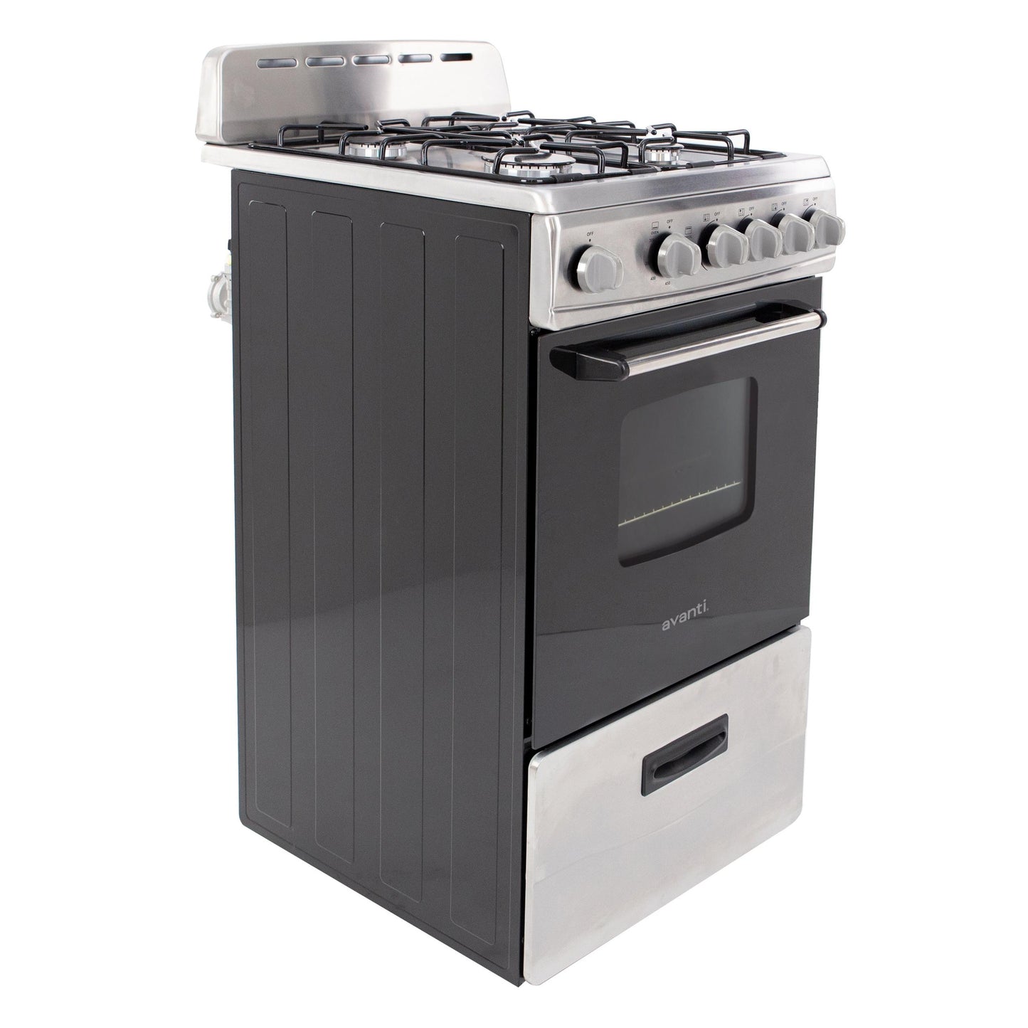 AVANTI GR2013CSS Avanti 20" Gas Range - in Stainless Steel - GR2013CSS