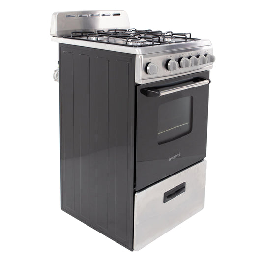 AVANTI GR2013CSS Avanti 20" Gas Range - in Stainless Steel - GR2013CSS
