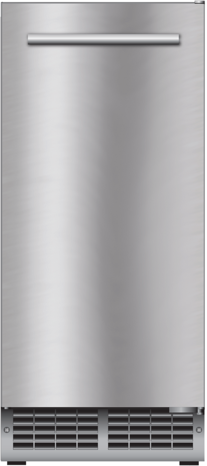 XO APPLIANCE XOUIM1565S 15" Clear Gourmet Ice Maker Fingerprint Resistant in Stainless Steel - XOUIM1565S