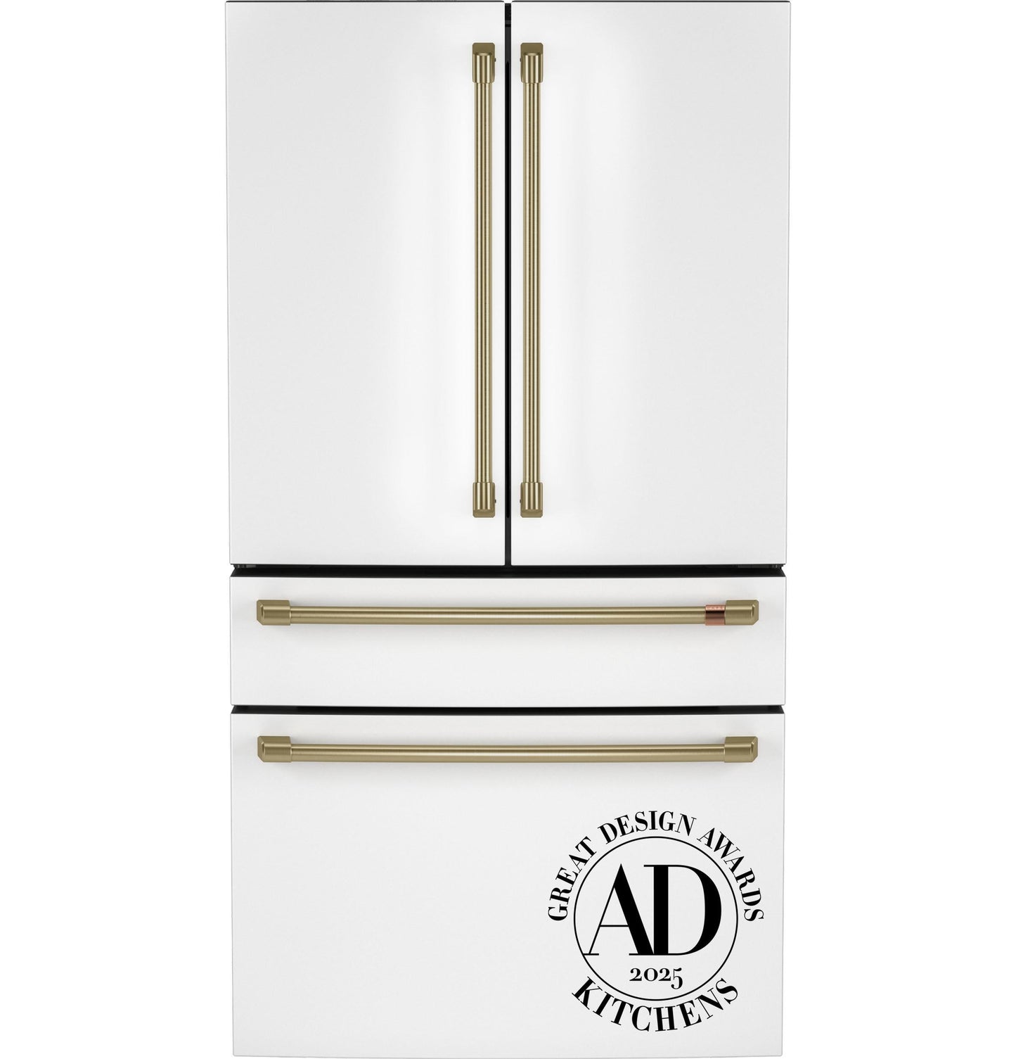 CAFE CJE23DP4WW2 CAFé™ ENERGY STAR® 23.2 Cu. Ft. Smart Counter-Depth 4-Door French-Door Refrigerator With Dual-Dispense AutoFill Pitcher White - CJE23DP4WW2