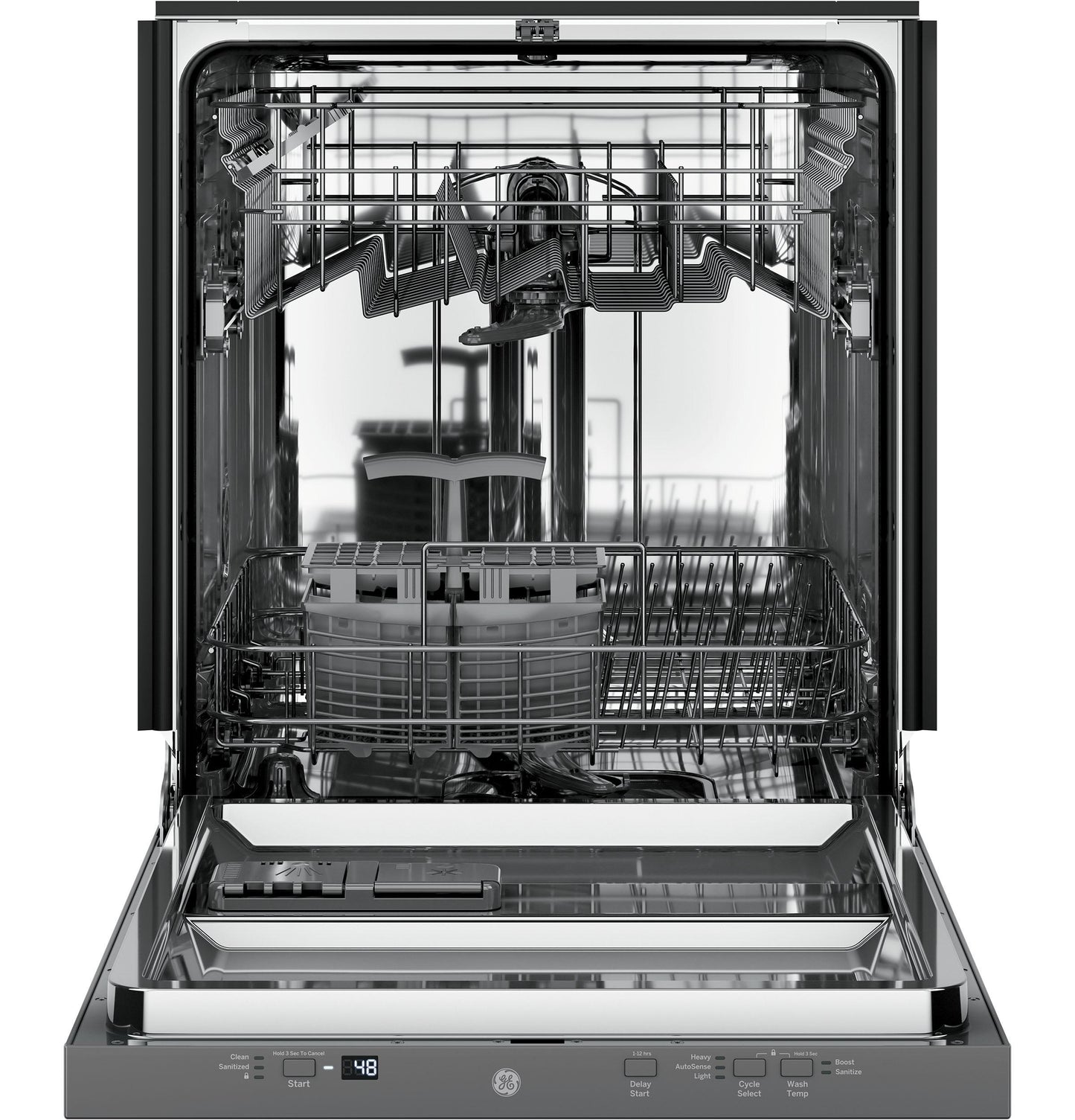GE APPLIANCES GDT226SSLSS GE® ENERGY STAR® ADA Compliant in Stainless Steel Interior Dishwasher with Sanitize Cycle in Stainless Steel - GDT226SSLSS