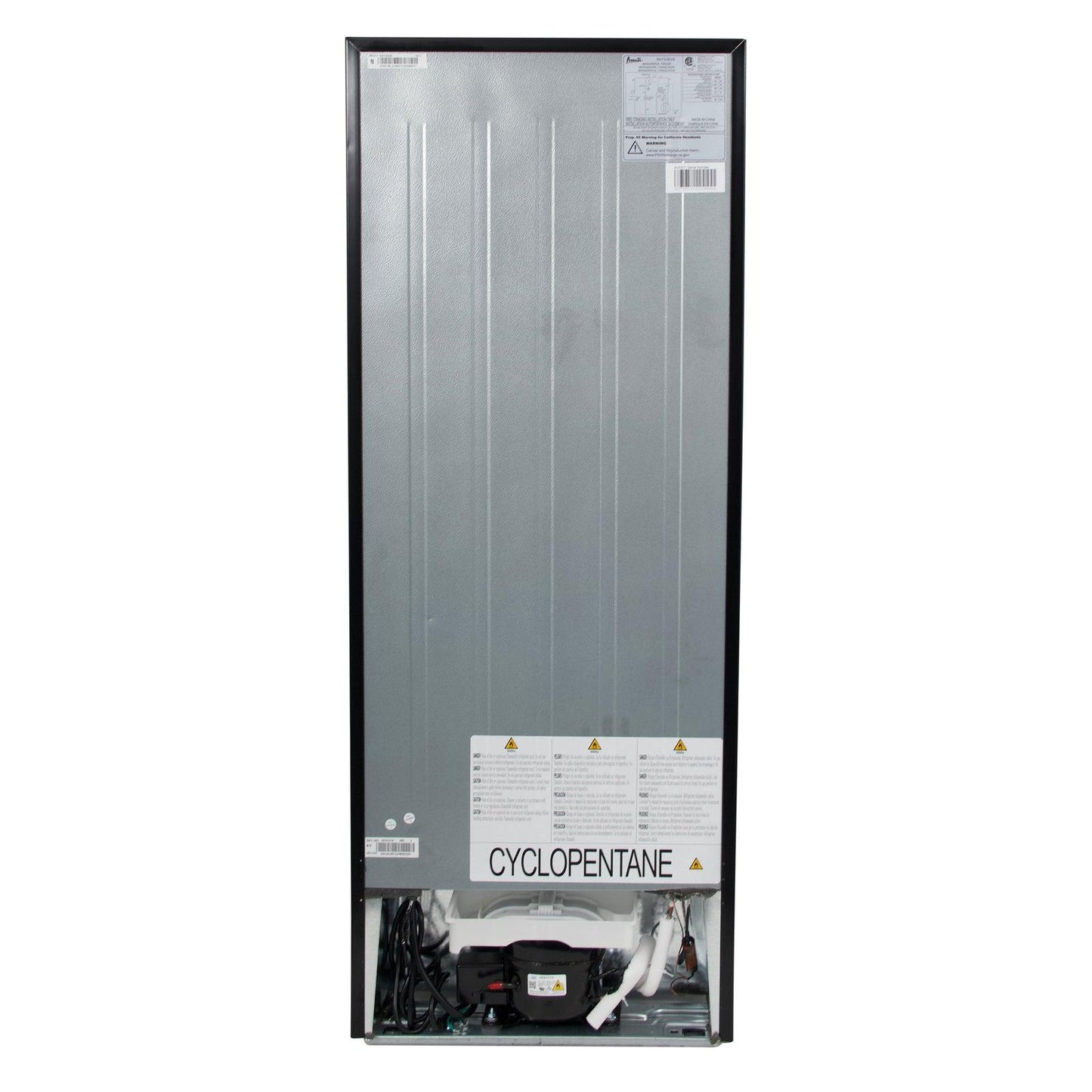 AVANTI RA730B0W Avanti Apartment Refrigerator, 7.3 cu. ft - White / 7.3 cu. ft - RA730B0W