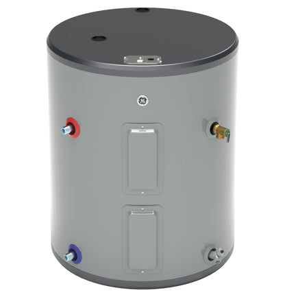 GE APPLIANCES 36 Gallon Side Port Lowboy Electric Water Heater Gray - GE40L08BSM