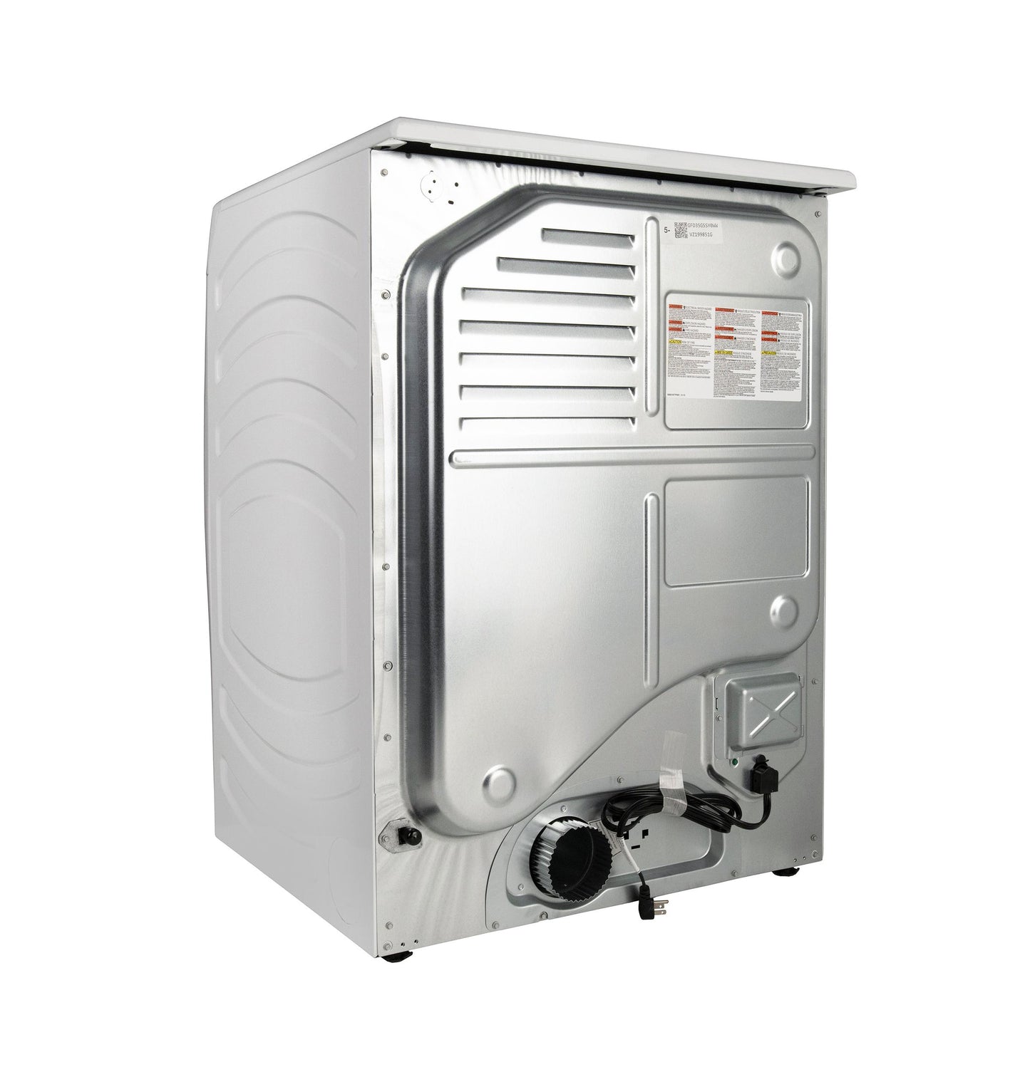 GE APPLIANCES GFD35GSSYWW GE ENERGY STAR 7.8 cu. ft. Capacity Smart Front Load Gas Dryer White - GFD35GSSYWW