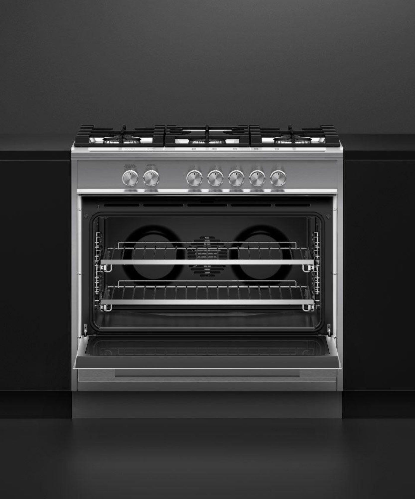 FISHER & PAYKEL OR36SDG4X1 36" Series 7 Contemporary 5 Burner Gas Range in Stainless Steel - OR36SDG4X1
