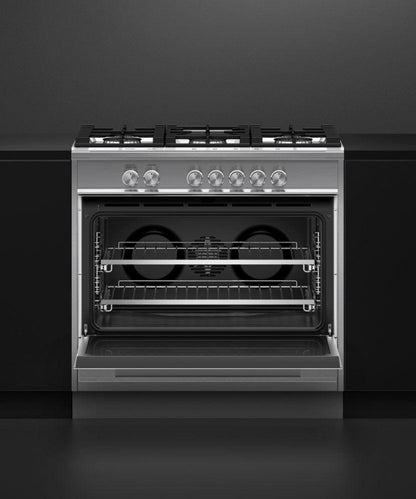 FISHER & PAYKEL OR36SDG4X1 36" Series 7 Contemporary 5 Burner Gas Range in Stainless Steel - OR36SDG4X1