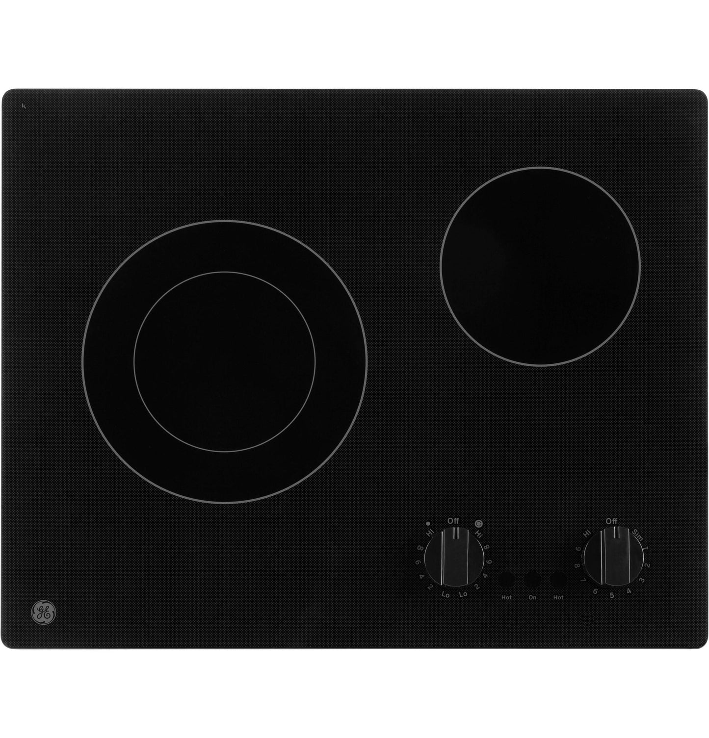 GE APPLIANCES JP3021DPBB GE® 21" Electric Radiant Cooktop Black - JP3021DPBB