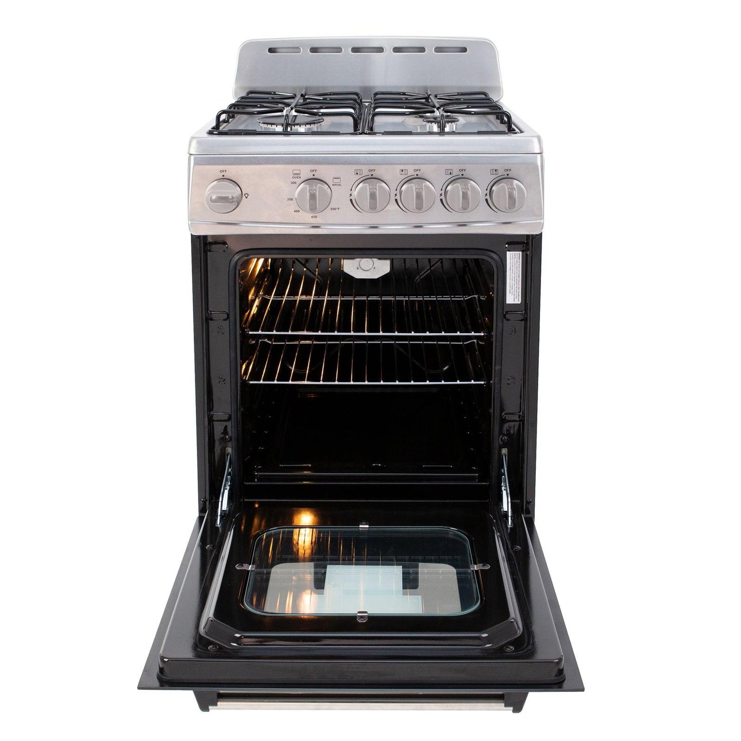 AVANTI GR2013CSS Avanti 20" Gas Range - in Stainless Steel - GR2013CSS