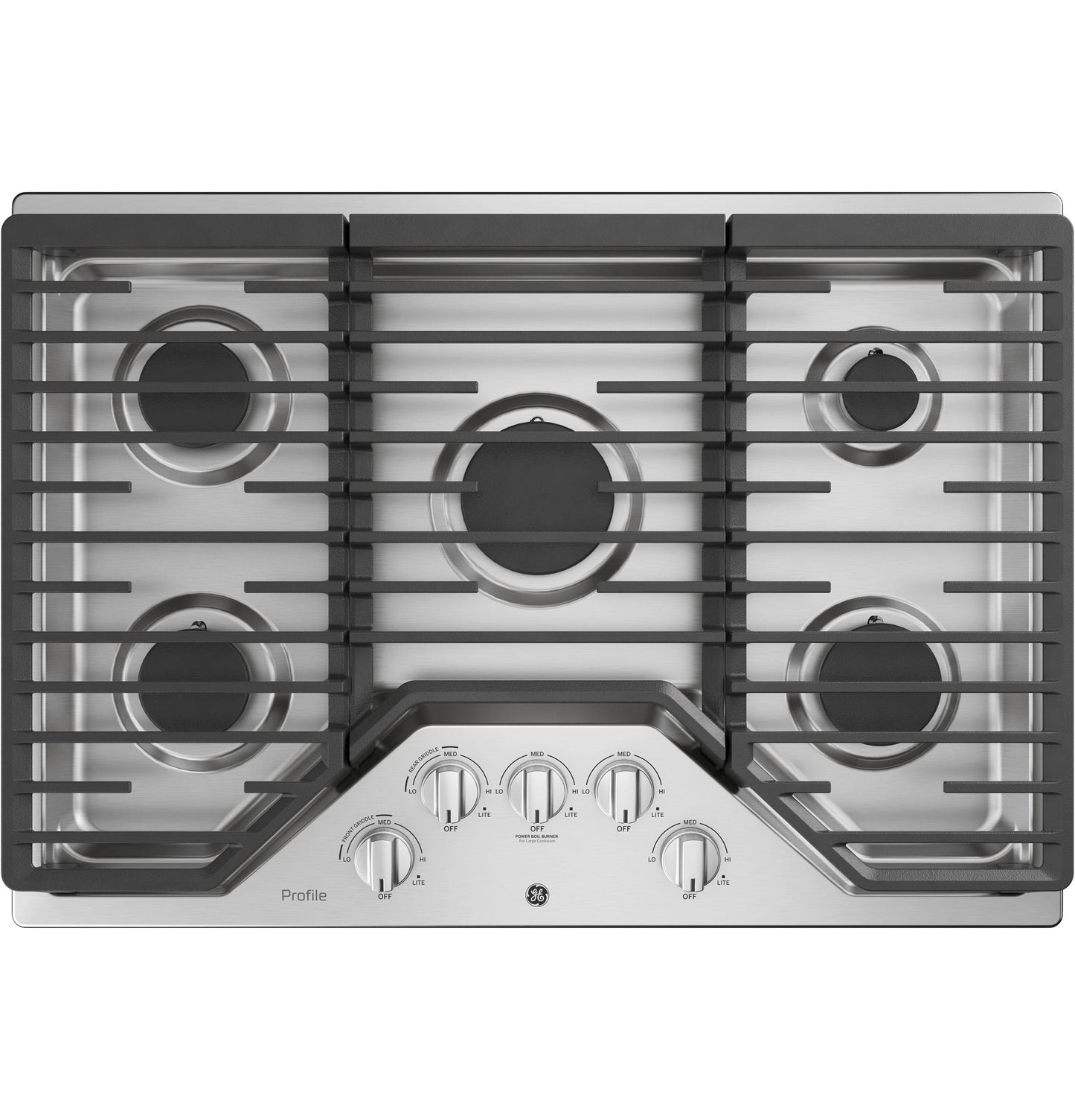 GE APPLIANCES PGP7030SLSS GE Profile™ 30" Built-In Gas Cooktop with 5 Burners in Stainless Steel - PGP7030SLSS