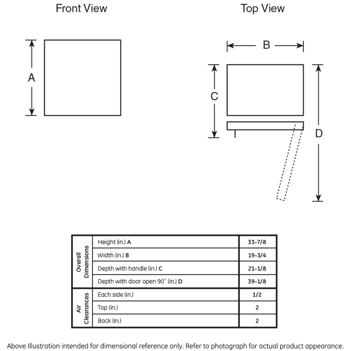 GE APPLIANCES GME04GGKBB GE® ENERGY STAR® Compact Refrigerator Black - GME04GGKBB