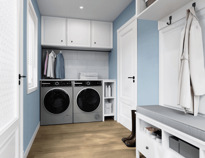 BOSCH WQB245AXUC 800 Series, heat pump dryer, Silver inox Silver