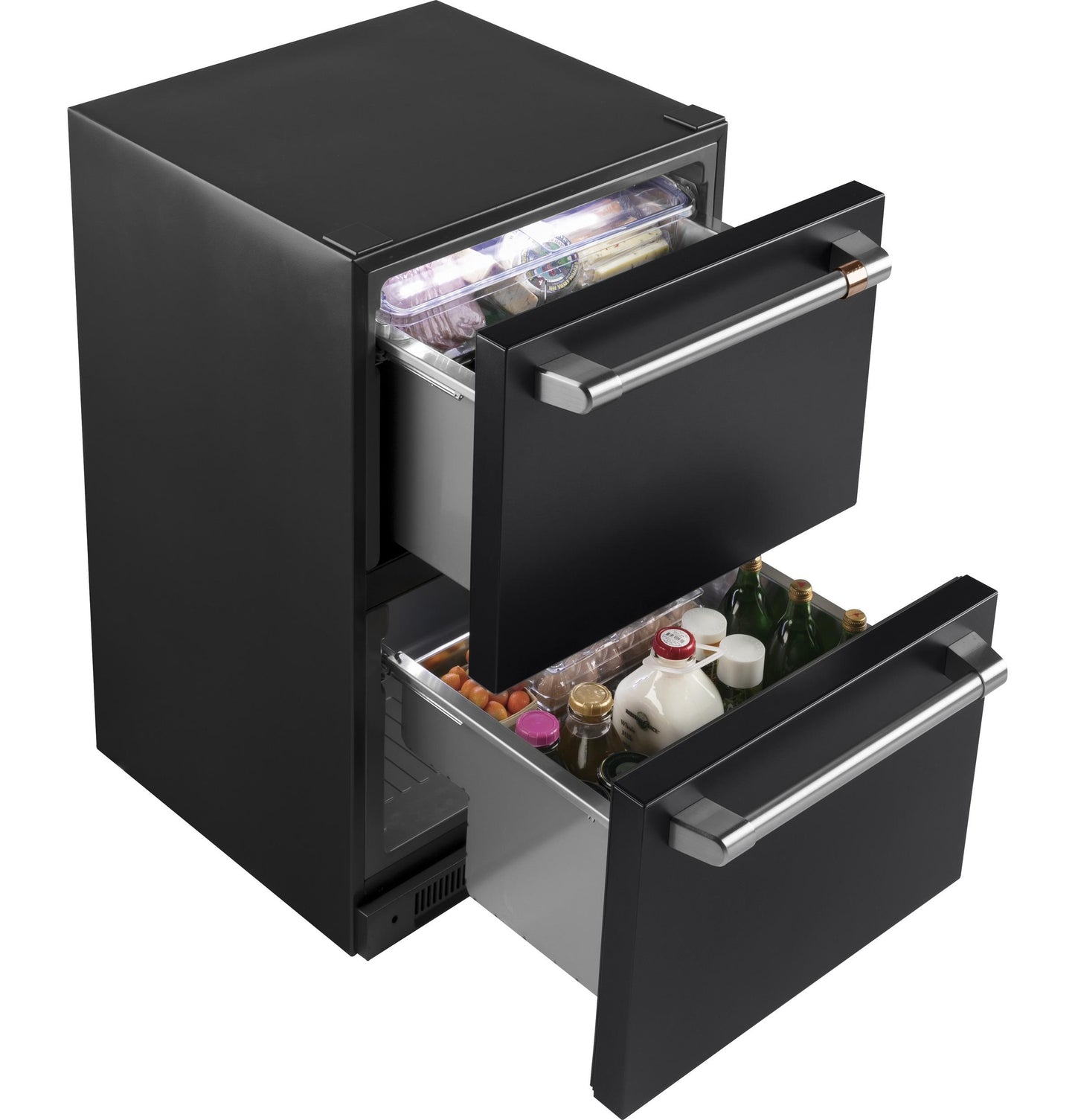 CAFE CDE06RP3ND1 CAFé 5.7 Cu. Ft. Built-In Dual-Drawer Refrigerator Black - CDE06RP3ND1