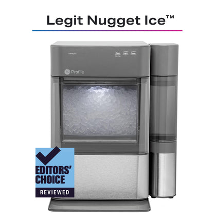 GE APPLIANCES Profile Opal 2.0 Nugget Ice Maker with Side Tank in Stainless Steel - XPIO13SCSS