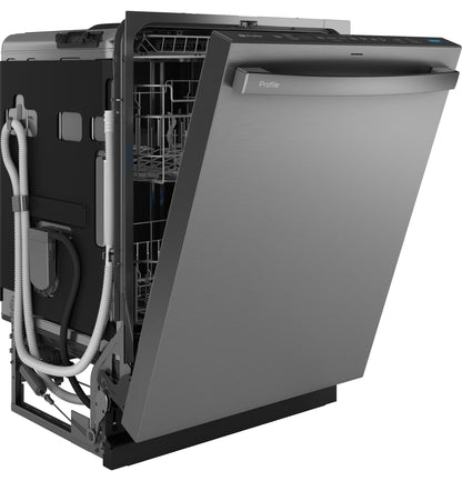 GE APPLIANCES PDT715SYVFS GE Profile™ ENERGY STAR® Fingerprint Resistant Top Control Stainless Interior Dishwasher with Microban™ Antimicrobial Technology in Stainless Steel - PDT715SYVFS