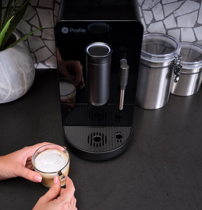 GE APPLIANCES P7CEBBS6RBB GE Profile™ Automatic Espresso Machine + Frother Black - P7CEBBS6RBB