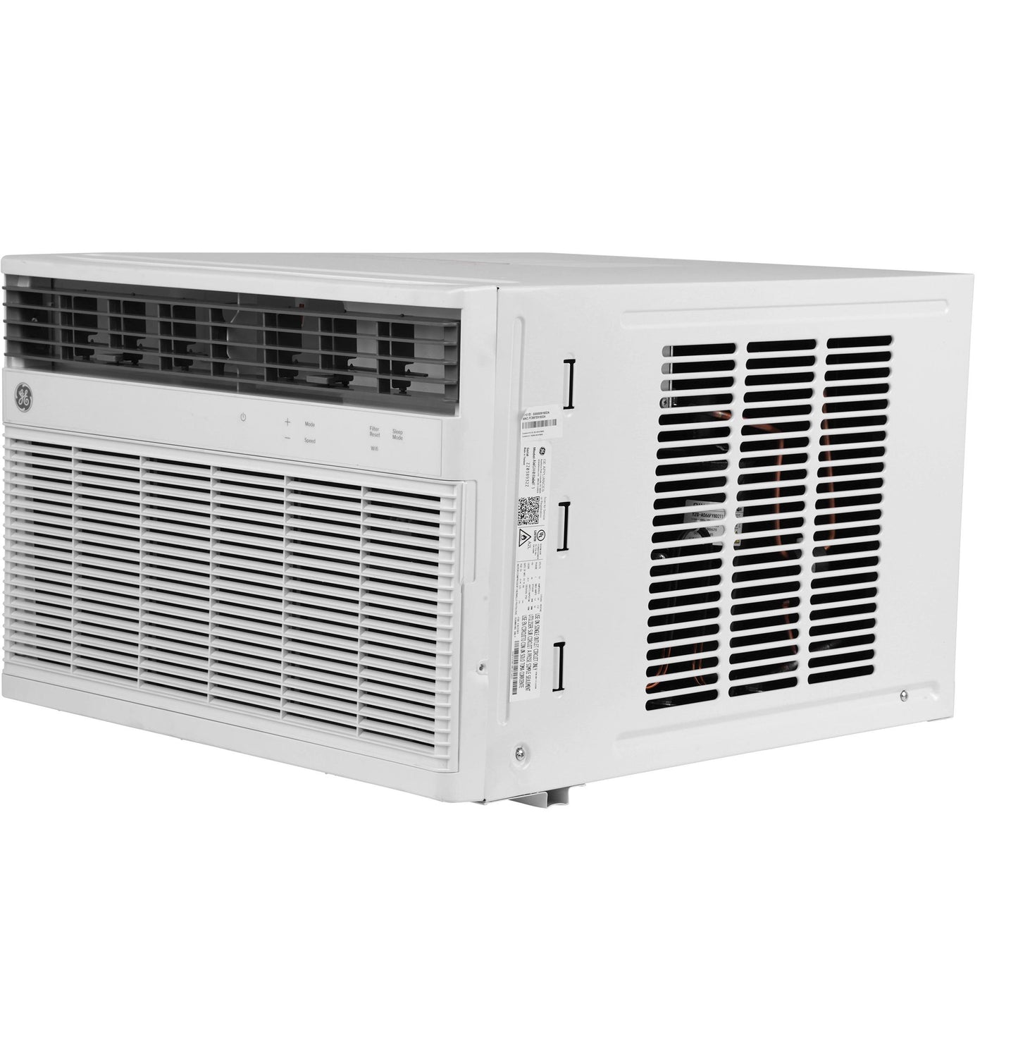 GE APPLIANCES AWGH08WWF GE® 8,000 BTU Smart Heat/Cool Electronic Window Air Conditioner for Medium Rooms up to 350 sq. ft. White - AWGH08WWF