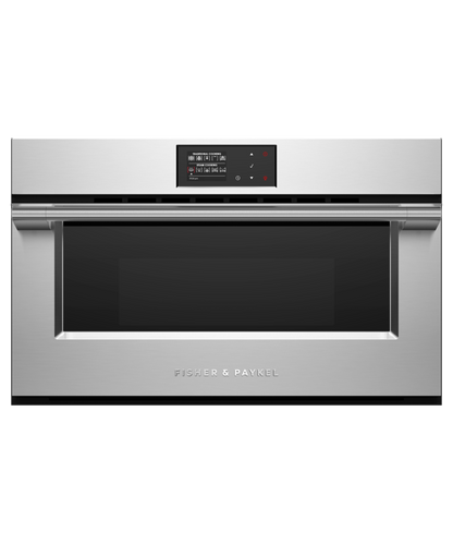 FISHER & PAYKEL OS30NPX1 30" Series 9 Professional Compact Combi-Steam Oven in Stainless Steel - OS30NPX1