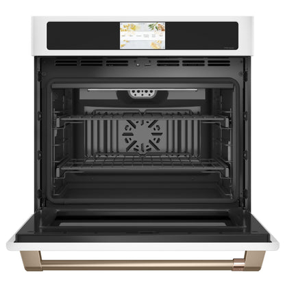 CAFE CTS90DP4NW2 CAFé Professional Series 30" Smart Built-In Convection Single Wall Oven White - CTS90DP4NW2